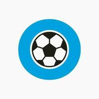 Initiale Brief Ö Fußball Logo. Fußball Logo Design Vektor Vorlage
