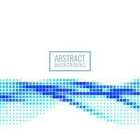 Abstrakter blauer Mosaikhintergrund vektor