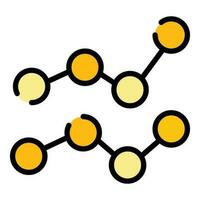 eng Markt Graph Symbol Vektor eben