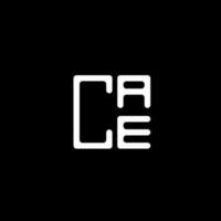 cae Brief Logo kreativ Design mit Vektor Grafik, cae einfach und modern Logo. cae luxuriös Alphabet Design