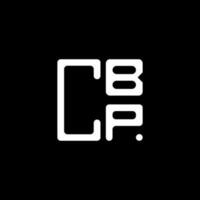 cbp brev logotyp kreativ design med vektor grafisk, cbp enkel och modern logotyp. cbp lyxig alfabet design