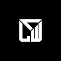 clw Brief Logo kreativ Design mit Vektor Grafik, clw einfach und modern Logo. clw luxuriös Alphabet Design