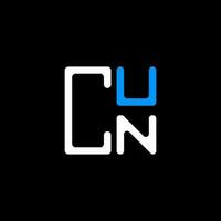cun Brief Logo kreativ Design mit Vektor Grafik, cun einfach und modern Logo. cun luxuriös Alphabet Design