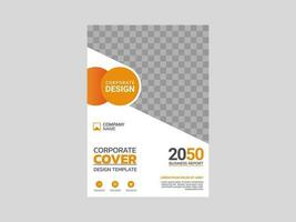 kreatives Corporate Book Cover Design vektor