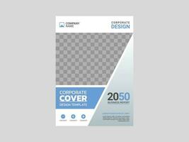 kreatives Corporate Book Cover Design vektor