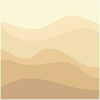 enkel abstrakt sand bakgrund med brun Färg kombination, strand öken, bok omslag, tapet, vektor