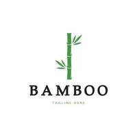 bambu logotyp mall vektor ikon illustration design