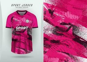 Hintergrund zum Sport Jersey Fußball Jersey Laufen Jersey Rennen Jersey Muster Korn Rosa schwarz Weiß vektor