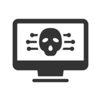 Computer-Hacking-Symbol vektor