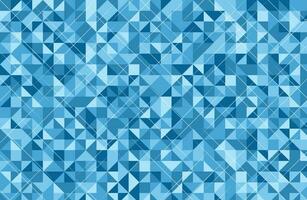 abstrakt blå triangel med linjer mönster vektor