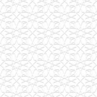 3d vit arabicum mönster. sömlös geometrisk mönster. islamic mönster. prydnad, persisk motiv, 3d. ramadan kareem vit hälsning kort, baner. geometrisk utsmyckad, lysande vektor illustration