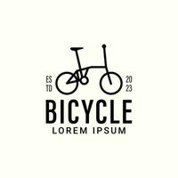 Vektor Fahrrad Logo Vorlage Design