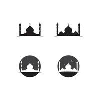 Moschee Vektor Illustration Design