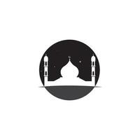 Moschee Vektor Illustration Design