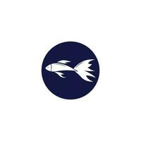 Fisch-Logo-Vorlage vektor