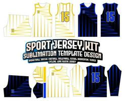 Streifen geometrisch Linie Jersey Design Sportbekleidung Hintergrund vektor