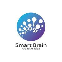 Gehirn Logo Vorlage Vektor