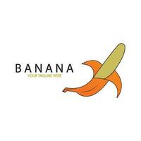banan logotyp vektor