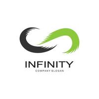 infinity logotyp mall vektor