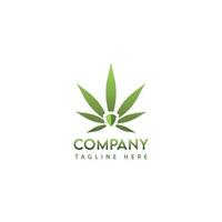 skydda och cannabis eller majjuana blad logotyp vektor. lämplig för behandling, medicin produkt etc vektor