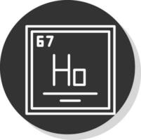 Holmium Vektor Symbol Design