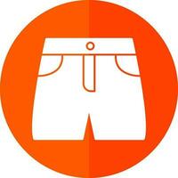 Shorts-Vektor-Icon-Design vektor