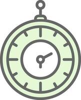 alt Uhr Vektor Symbol Design