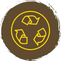 Recycling-Vektor-Icon-Design vektor