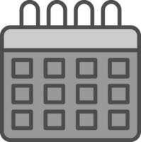 Kalender-Vektor-Icon-Design vektor