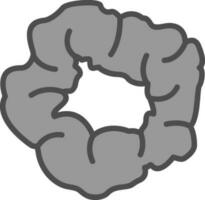 Scrunchie Vektor Symbol Design