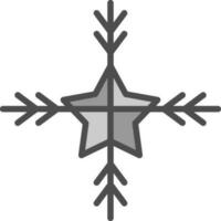 Schnee-Vektor-Icon-Design vektor