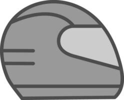 Helm-Vektor-Icon-Design vektor