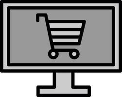 Shopping-Vektor-Icon-Design vektor