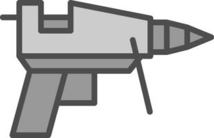 kleben Gewehr Vektor Symbol Design