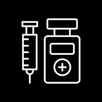 Impfstoff Vektor Symbol Design