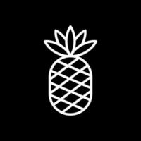 Ananas-Vektor-Icon-Design vektor