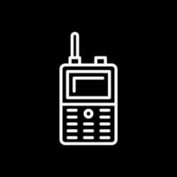 Walkie-Talkie-Vektor-Icon-Design vektor