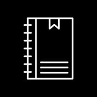 Notebook-Vektor-Icon-Design vektor