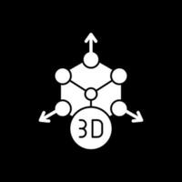 3D-Modellierungsvektor-Icon-Design vektor