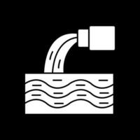 avfall vatten vektor ikon design