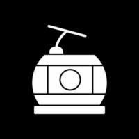 Seilbahn-Vektor-Icon-Design vektor