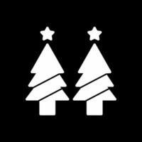 Weihnachtsbaum-Vektor-Icon-Design vektor