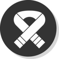 scarf vektor ikon design