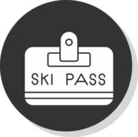 Ski bestehen Vektor Symbol Design