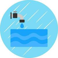 Wasser-Vektor-Icon-Design vektor