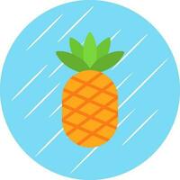 Ananas-Vektor-Icon-Design vektor