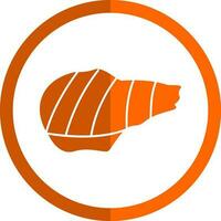 gegrillt Schweinefleisch Vektor Symbol Design