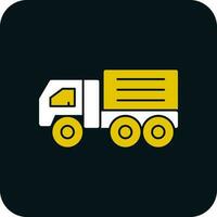 LKW-Vektor-Icon-Design vektor