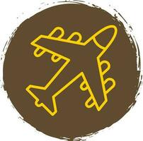 Flugzeug-Vektor-Icon-Design vektor