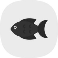 Fisch-Vektor-Icon-Design vektor